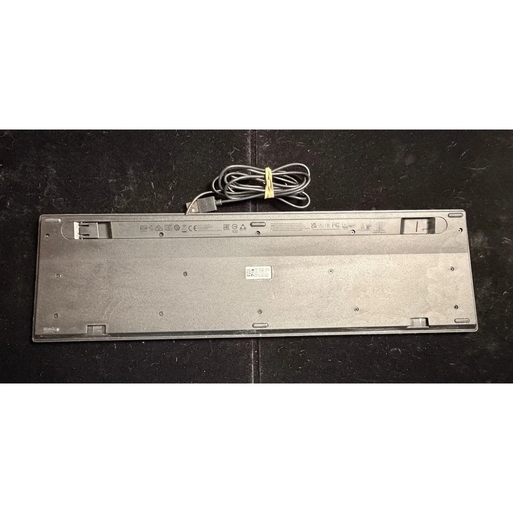 Dell KB216t Wired Multimedia Keyboard: Black, USB, Chiclet Keys, Full Size